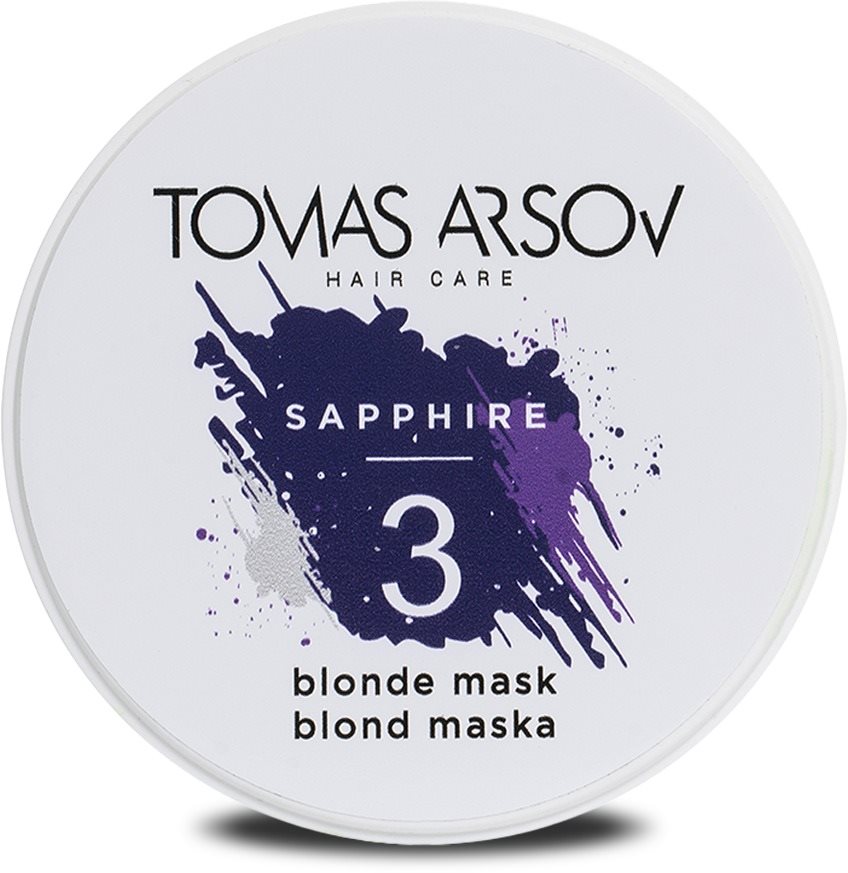 TOMAS ARSOV Sapphire blond maska 100 ml Maska na vlasy