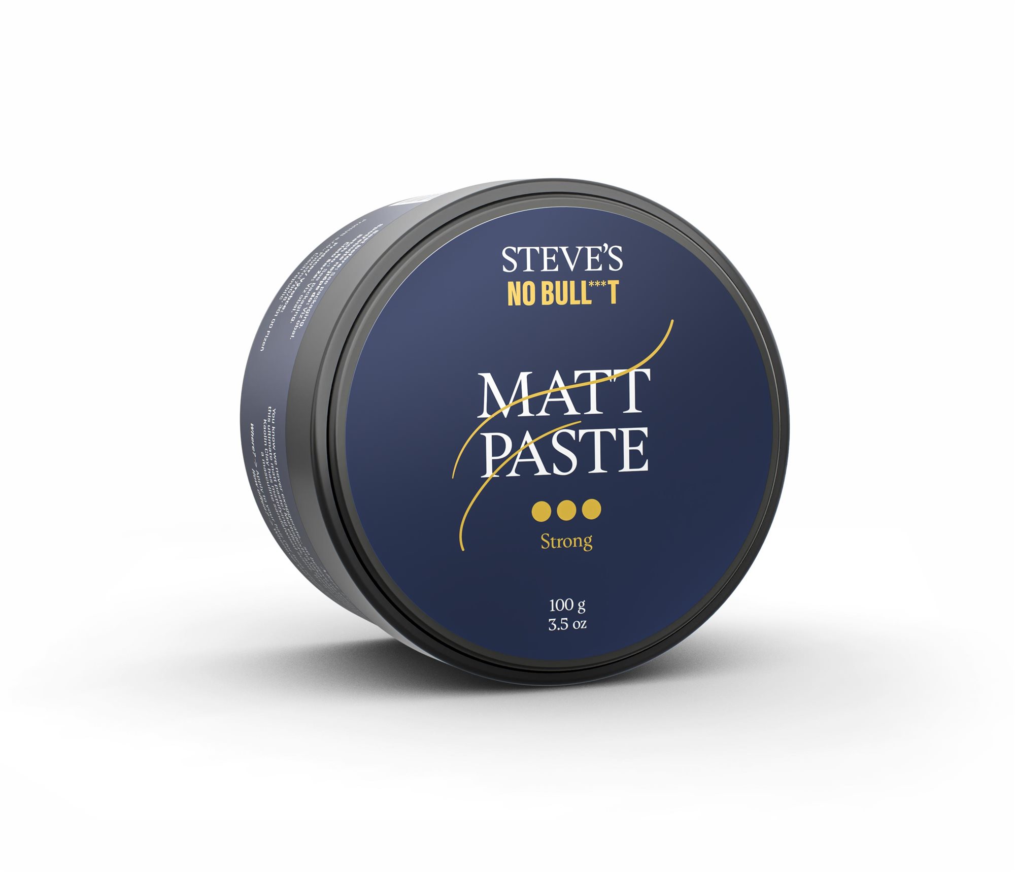 STEVE'S No Bull***t Matt Paste Strong, 100g Hajformázó paszta