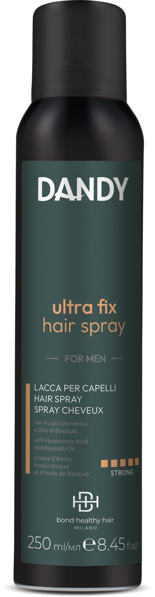 DANDY Ultra Fix Hairspray 250 ml Lak na vlasy