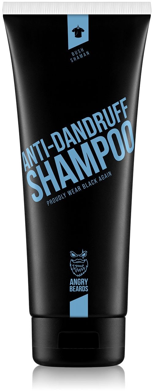 ANGRY BEARDS Anti-Dandruff Shampoo Bush Shaman 230 ml Pánsky šampón