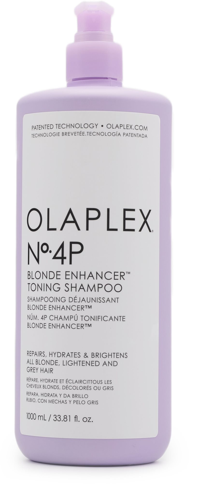OLAPLEX No. 4P Blonde Enhancer Toning Shampoo 1 000 ml Šampón