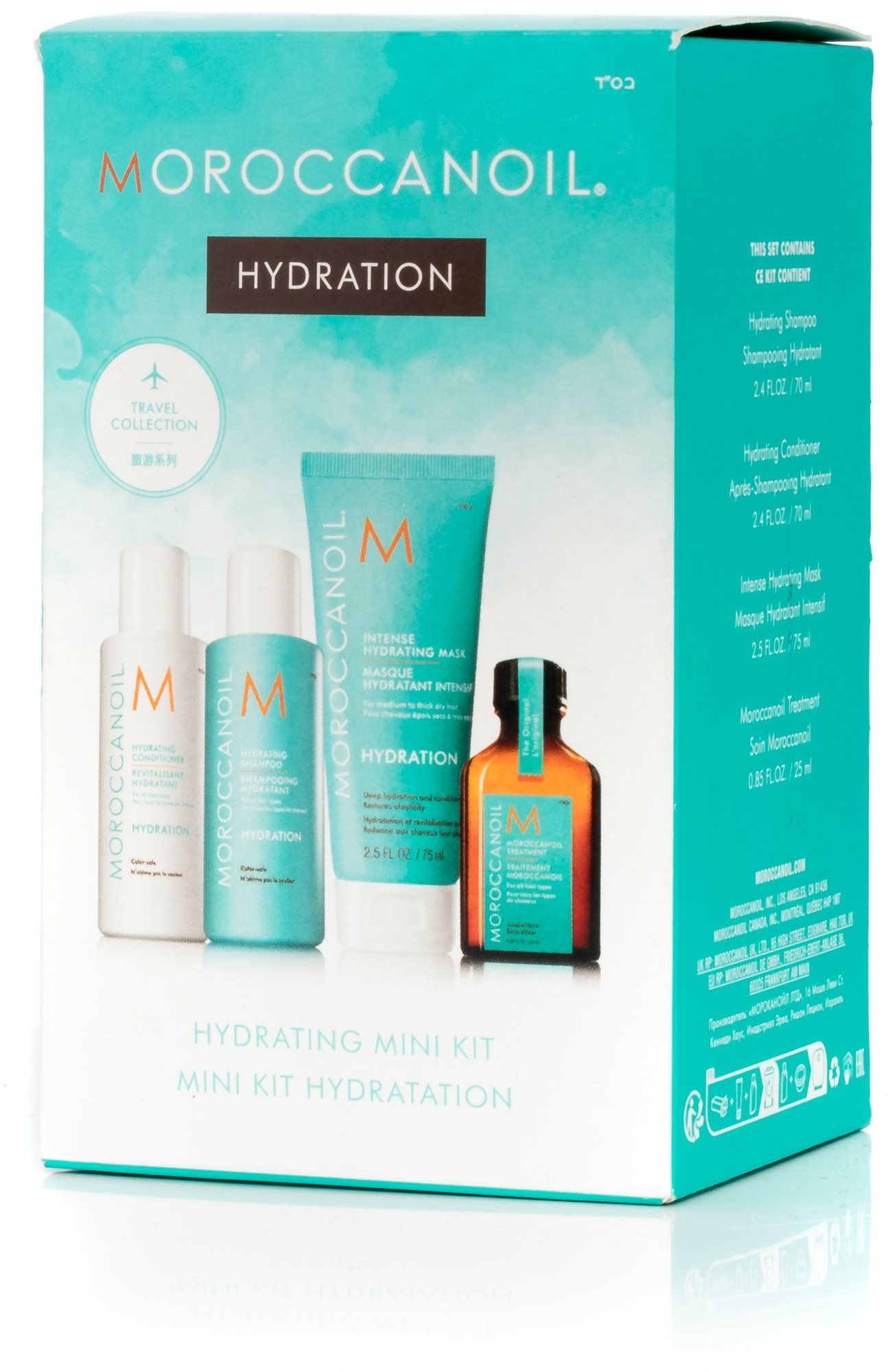 MOROCCANOIL Hydrating Mini Set 240 ml Sada vlasovej kozmetiky