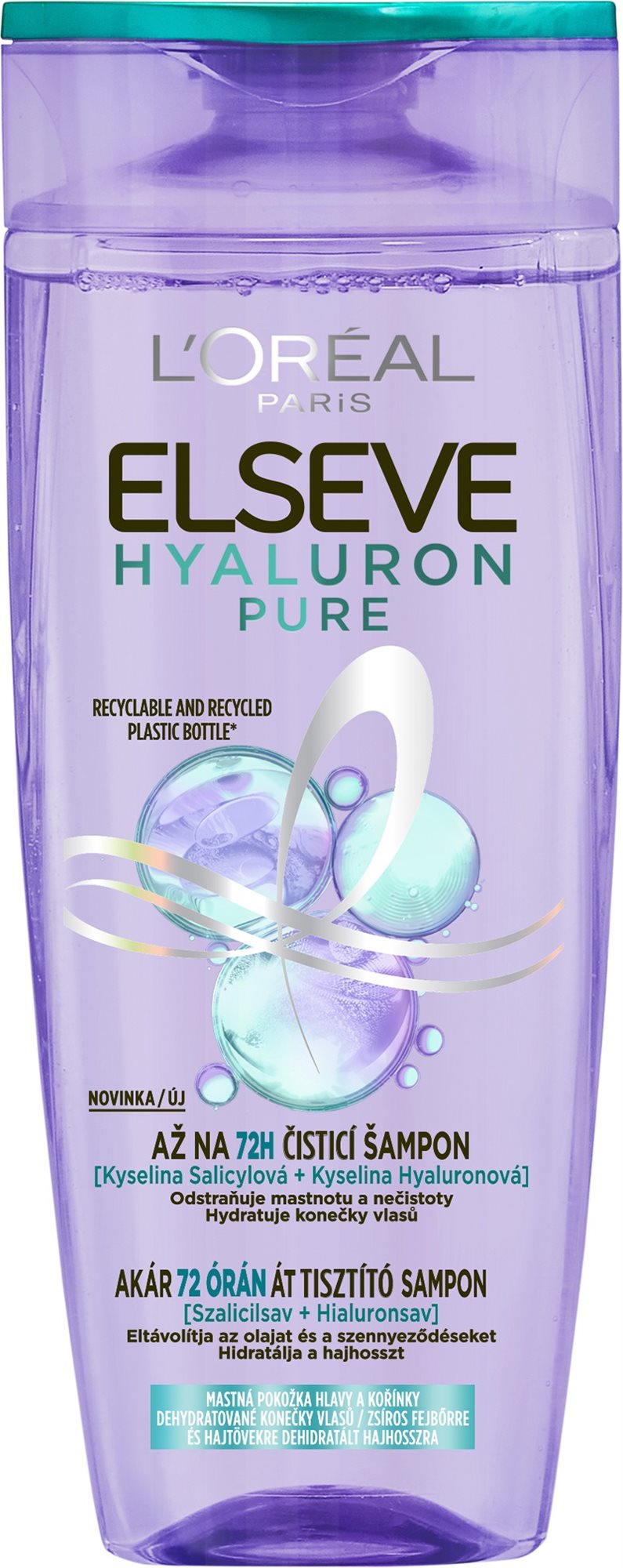 L'ORÉAL PARIS Elseve Hyaluron Pure 250 ml Šampón