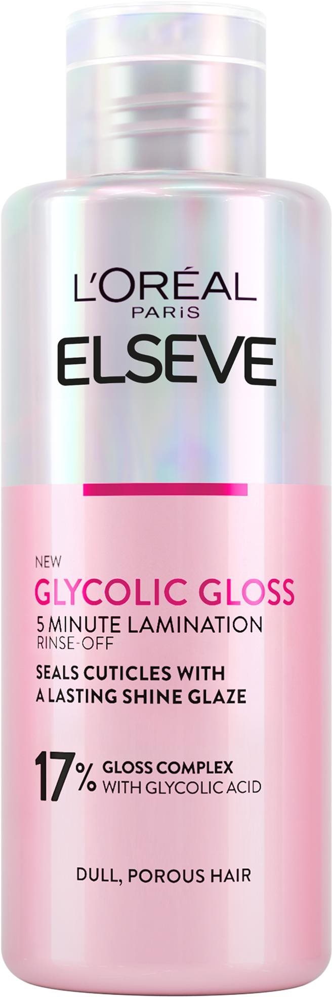 L'ORÉAL PARIS Elseve Glycolic Gloss glikolsavas öblítő 200 ml...