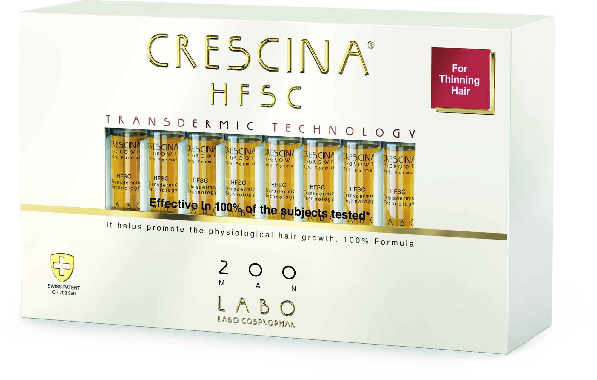 CRESCINA Transdermic starostlivosť na podporu rastu vlasov pre...