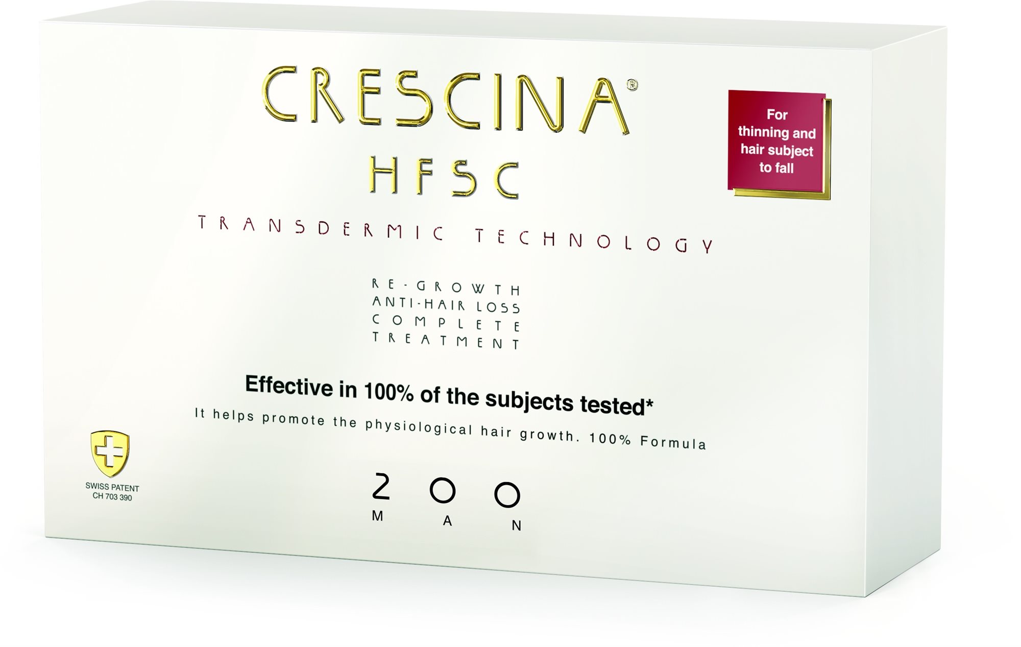 CRESCINA Transdermic hajnövesztő és hajhullás elleni kezelés...