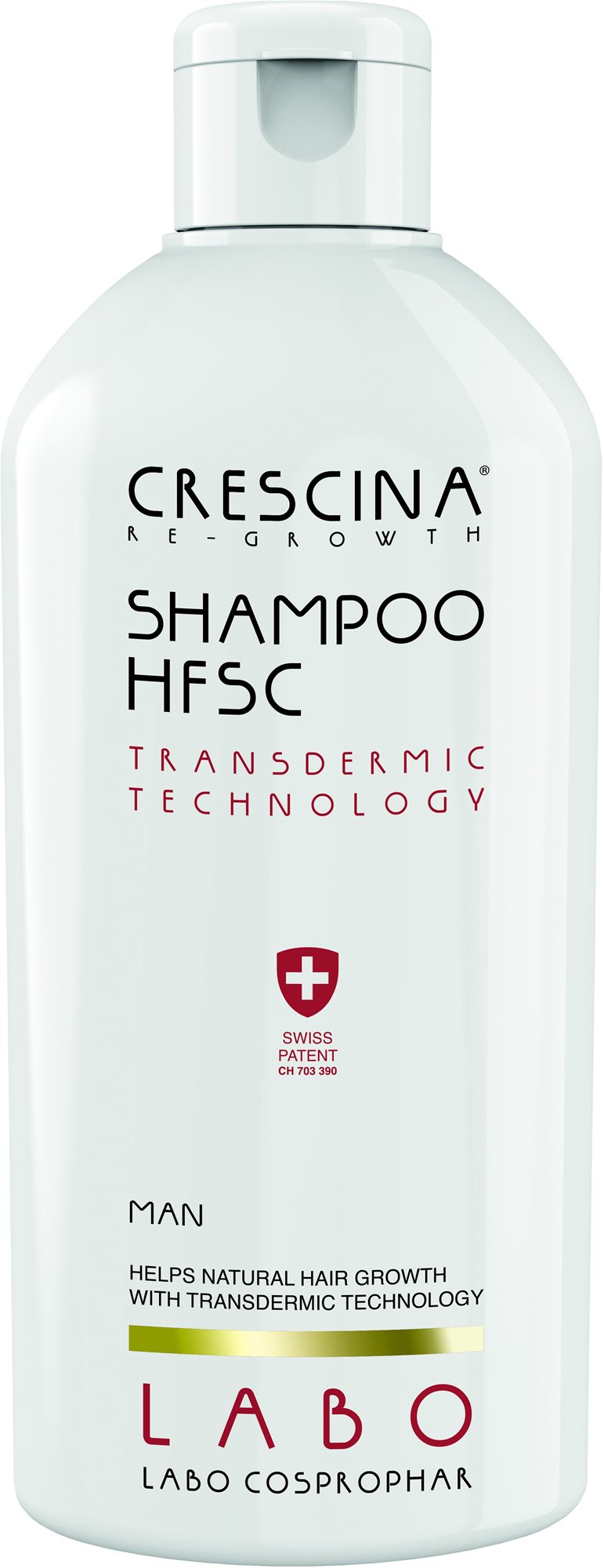 CRESCINA Transdermic šampón proti rednutiu vlasov pre mužov 200 ml...