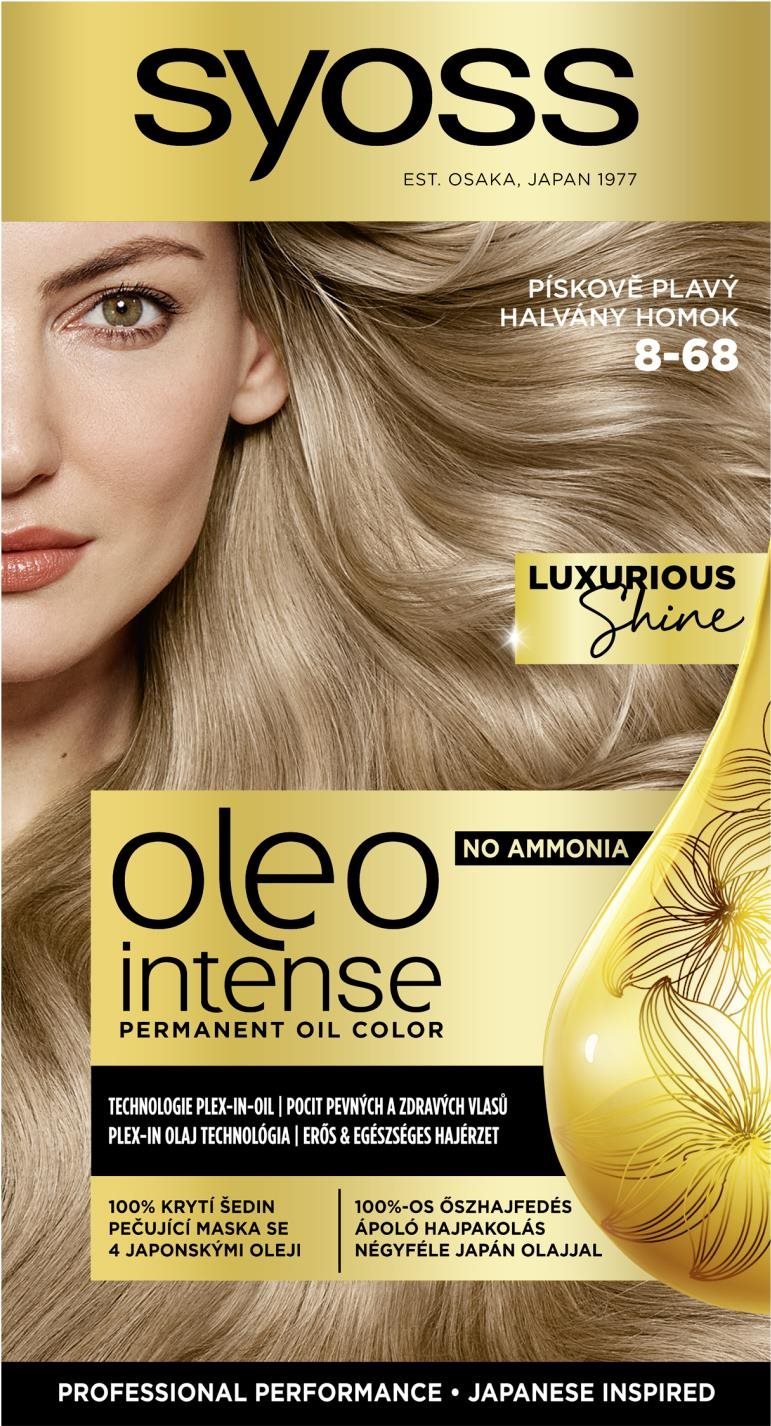 SYOSS Oleo Intense 8-68 homokszőke 50 ml Hajfesték