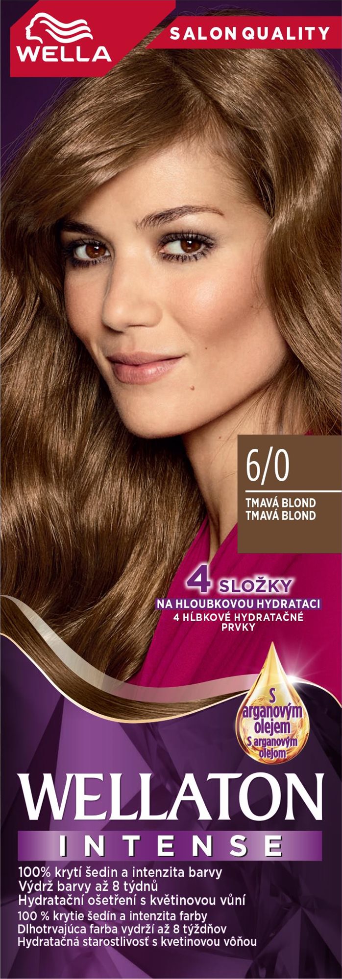 WELLA Wellaton 6/0 sötétszőke 110 ml Hajfesték