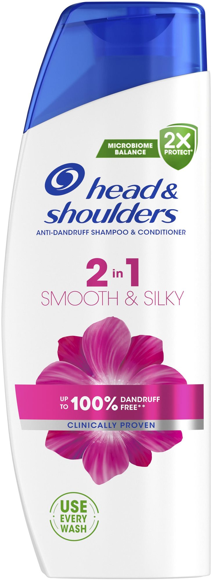 HEAD & SHOULDERS Smooth & Silky 2 in 1 330 ml Šampón
