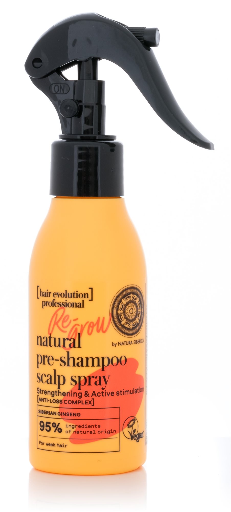 NATURA SIBERICA Hair Evolution Re-Grow Natural Pre-Shampoo Scalp...