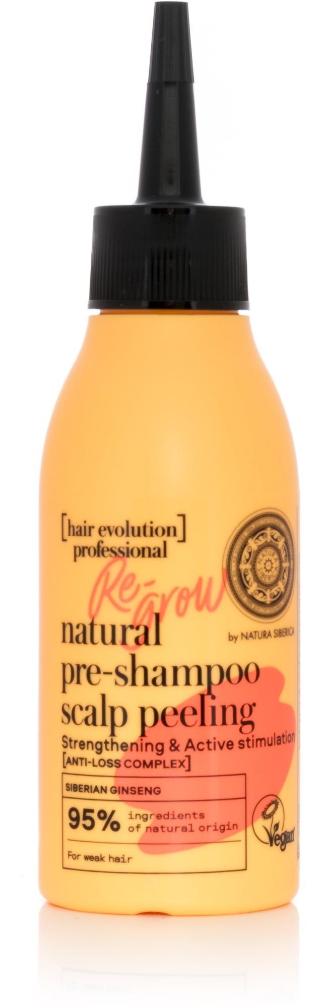 NATURA SIBERICA Hair Evolution Re-Grow Natural Pre-Shampoo Scalp...