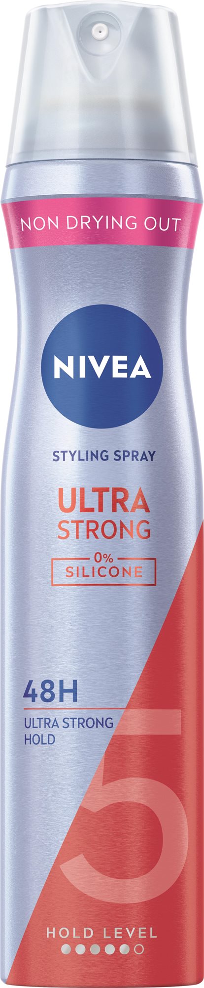 NIVEA Styling Spray Ultra Strong 250 ml Lak na vlasy