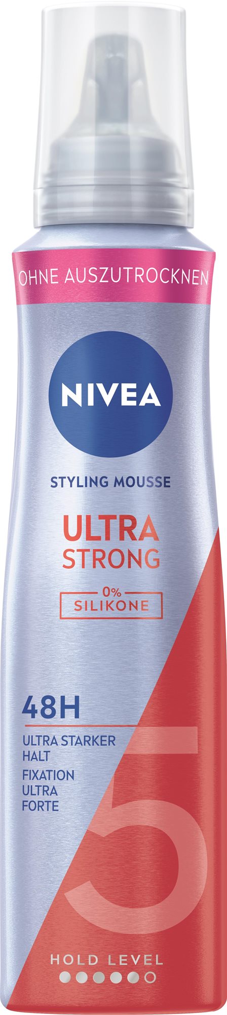 NIVEA Styling Mousse Ultra Strong 150 ml Tužidlo na vlasy