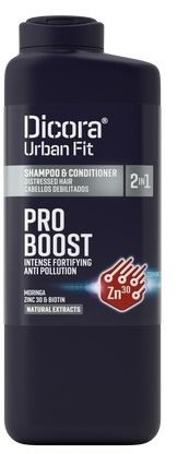 DICORA Urban Fit Shampoo 2in1 Pro Boost 400 ml Šampón