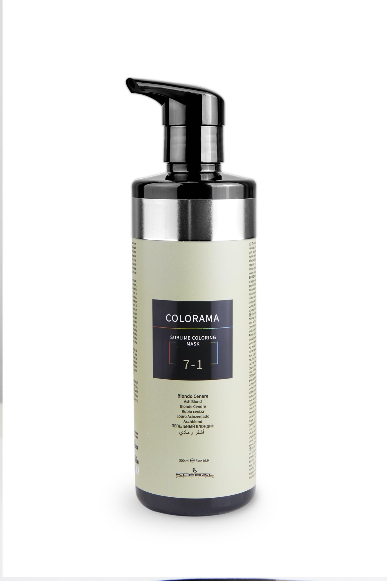 KLÉRAL SYSTÉM Colorama Sublime Coloring Mask 7.1 Ash Blond 500 ml...