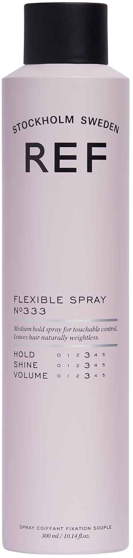 REF STOCKHOLM Flexible Spray N°333 300 ml Lak na vlasy