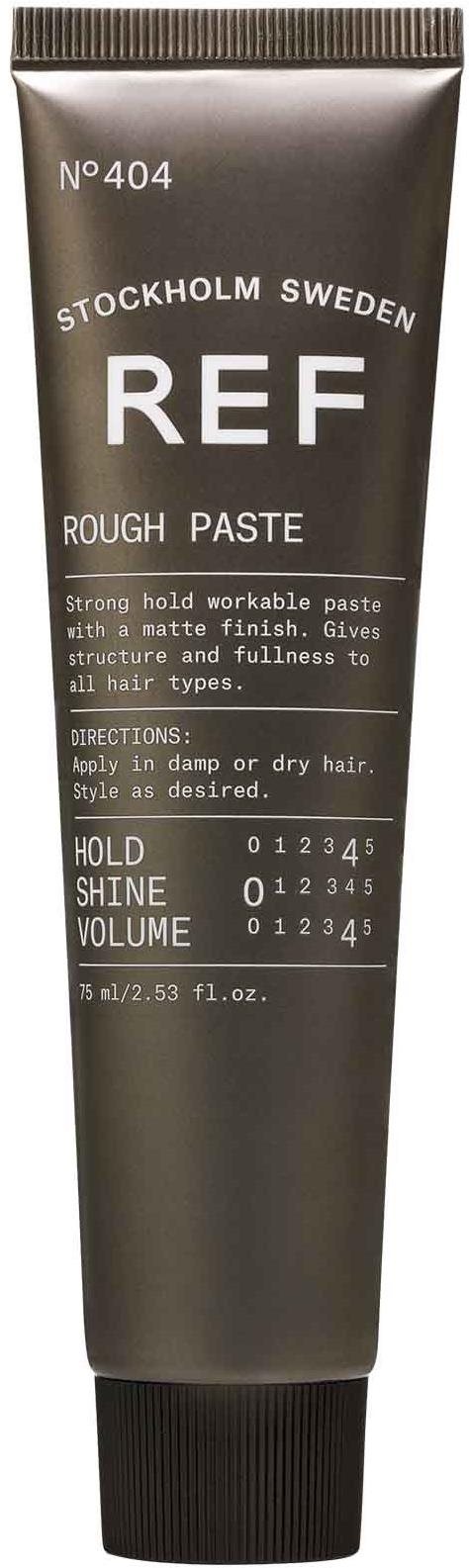 REF STOCKHOLM Rough Paste N°404 75 ml Hajformázó paszta