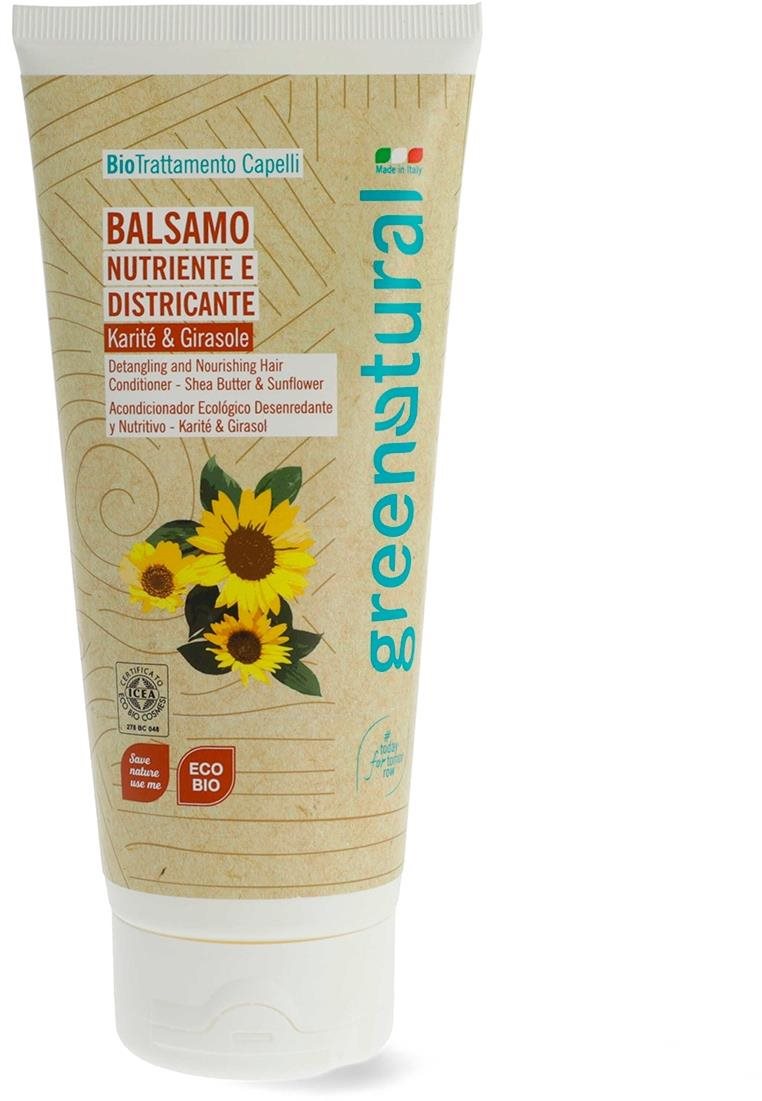 GREENATURAL Bambucké maslo a slnečnicový olej bio 200 ml Kondicionér