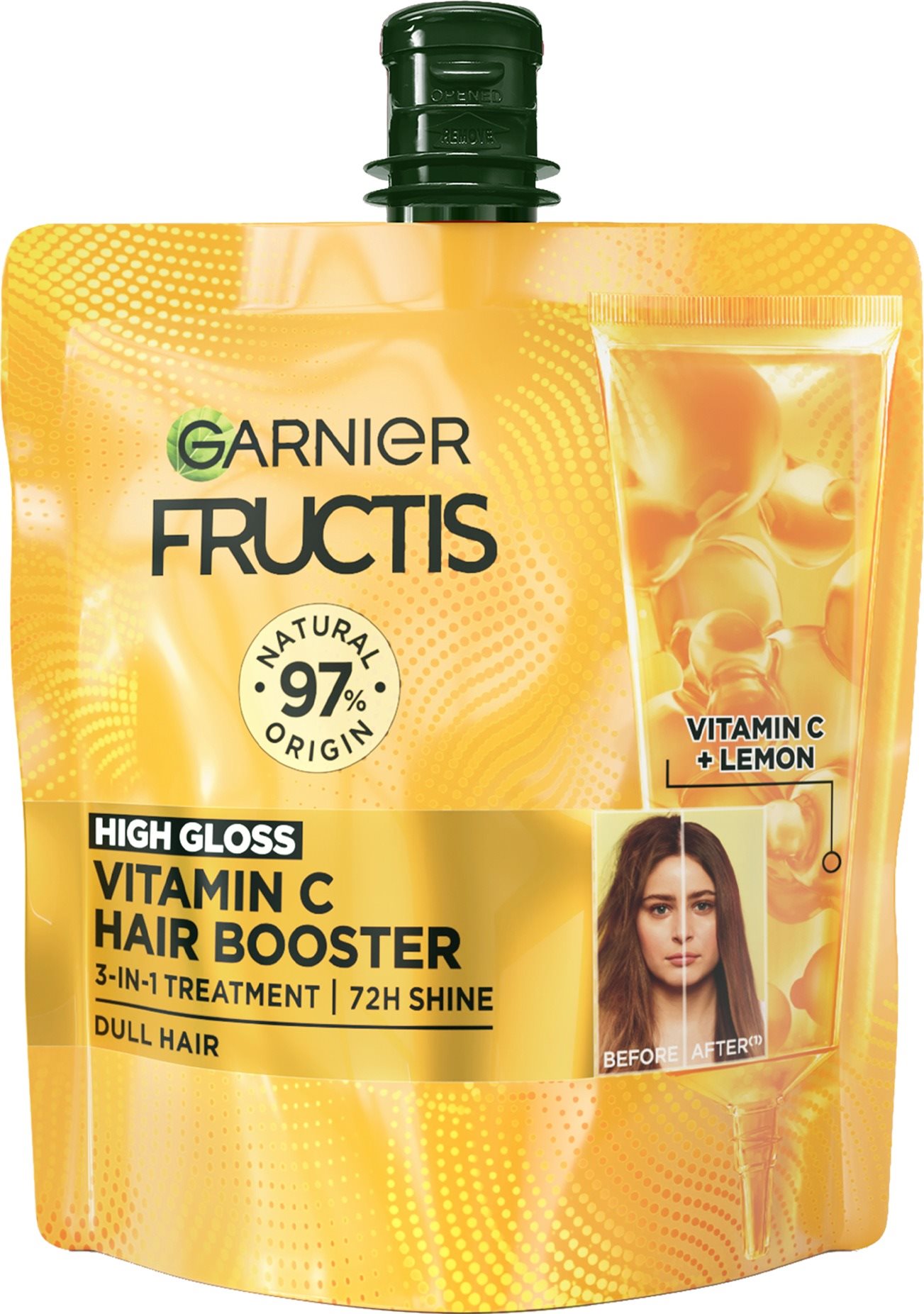 GARNIER Fructis High-Gloss Vitamin C Hair Booster 60 ml Hajpakolás