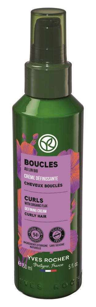 YVES ROCHER hajformázó krém göndör hajra, 150 ml Hajformázó krém
