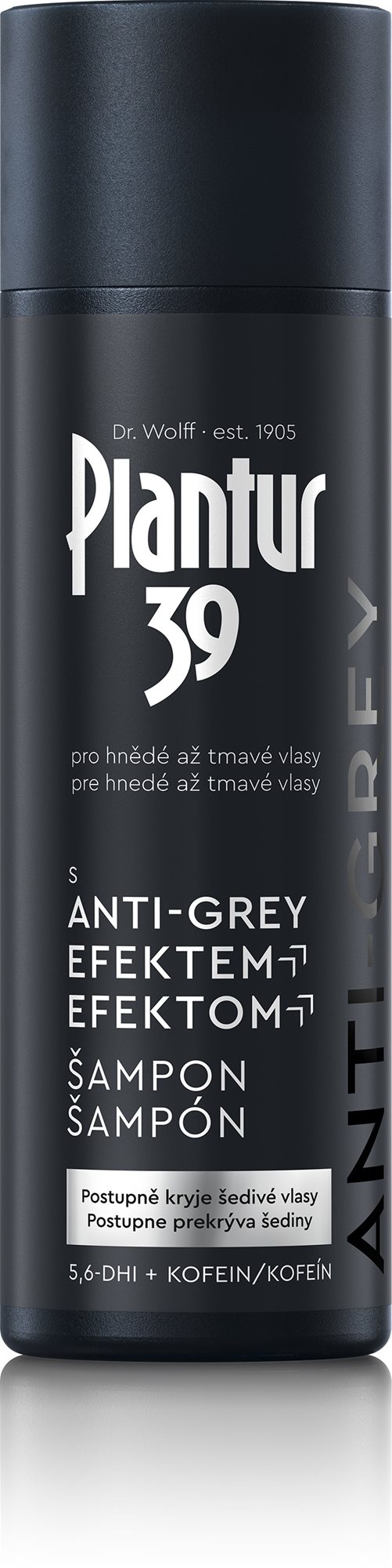 PLANTUR 39 Šampón s Anti-Grey efektom 200 ml Šampón