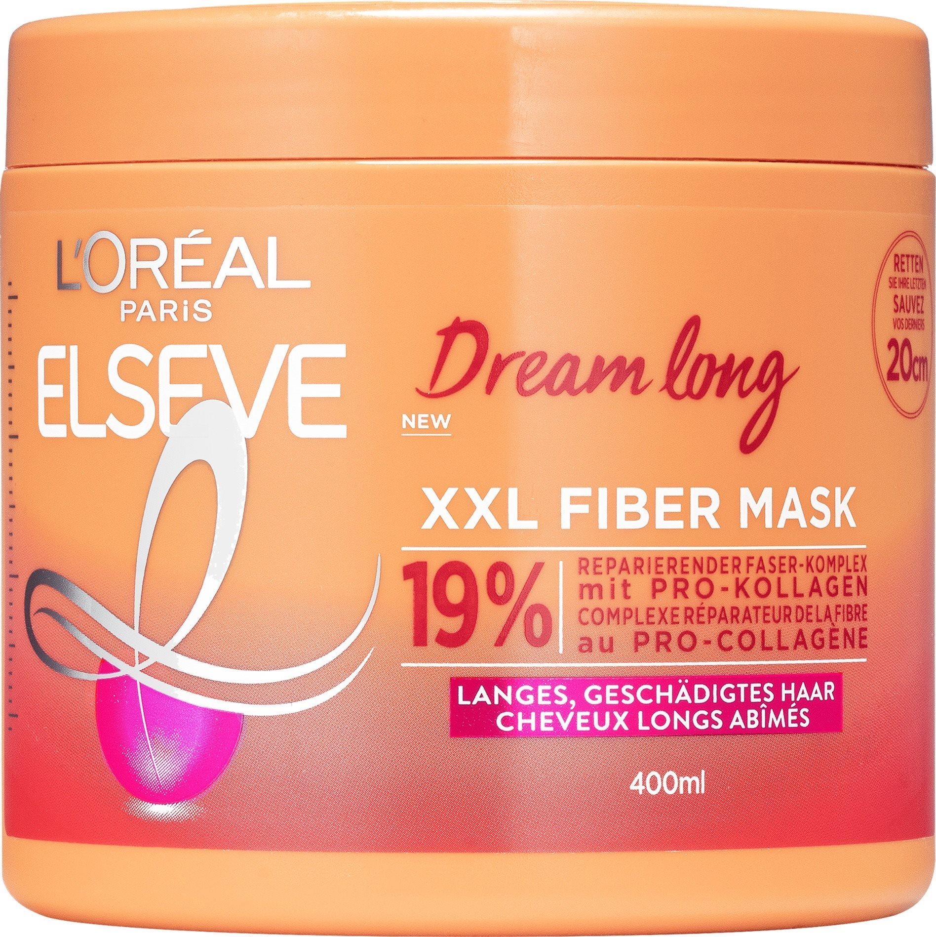 L'ORÉAL PARIS Elseve Dream Long XXL Fiber 400ml Hajpakolás