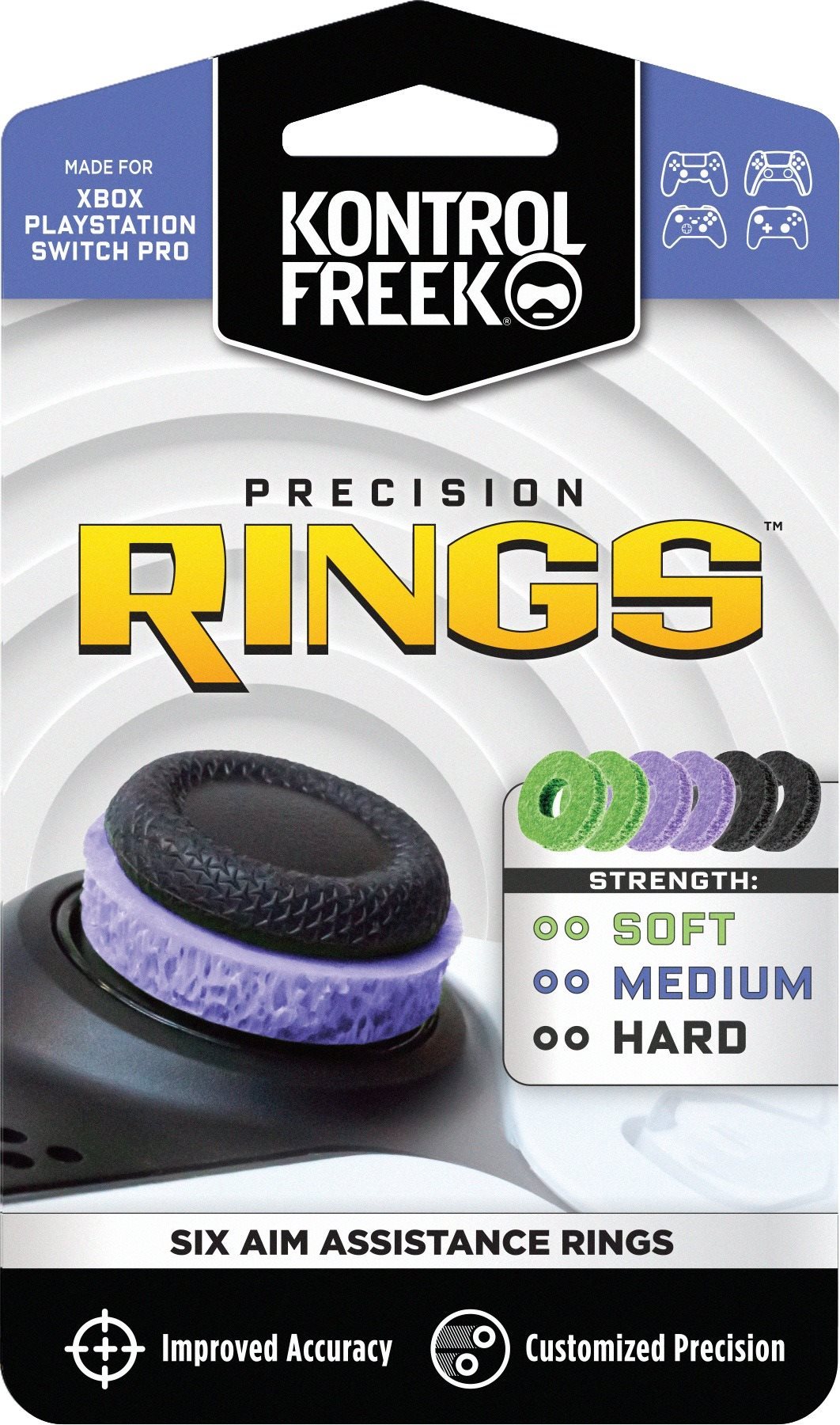 Kontrolfreek Precision Rings Mixed 6-Pack Precision Rings...