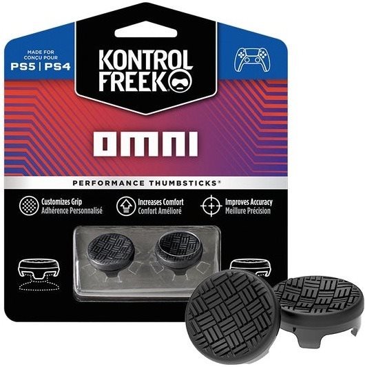 Kontrolfreek Omni Black - PS5/PS4 Gripy na ovladač