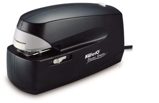 KW TRIO 5990 elektrická, čierna Zošívačka