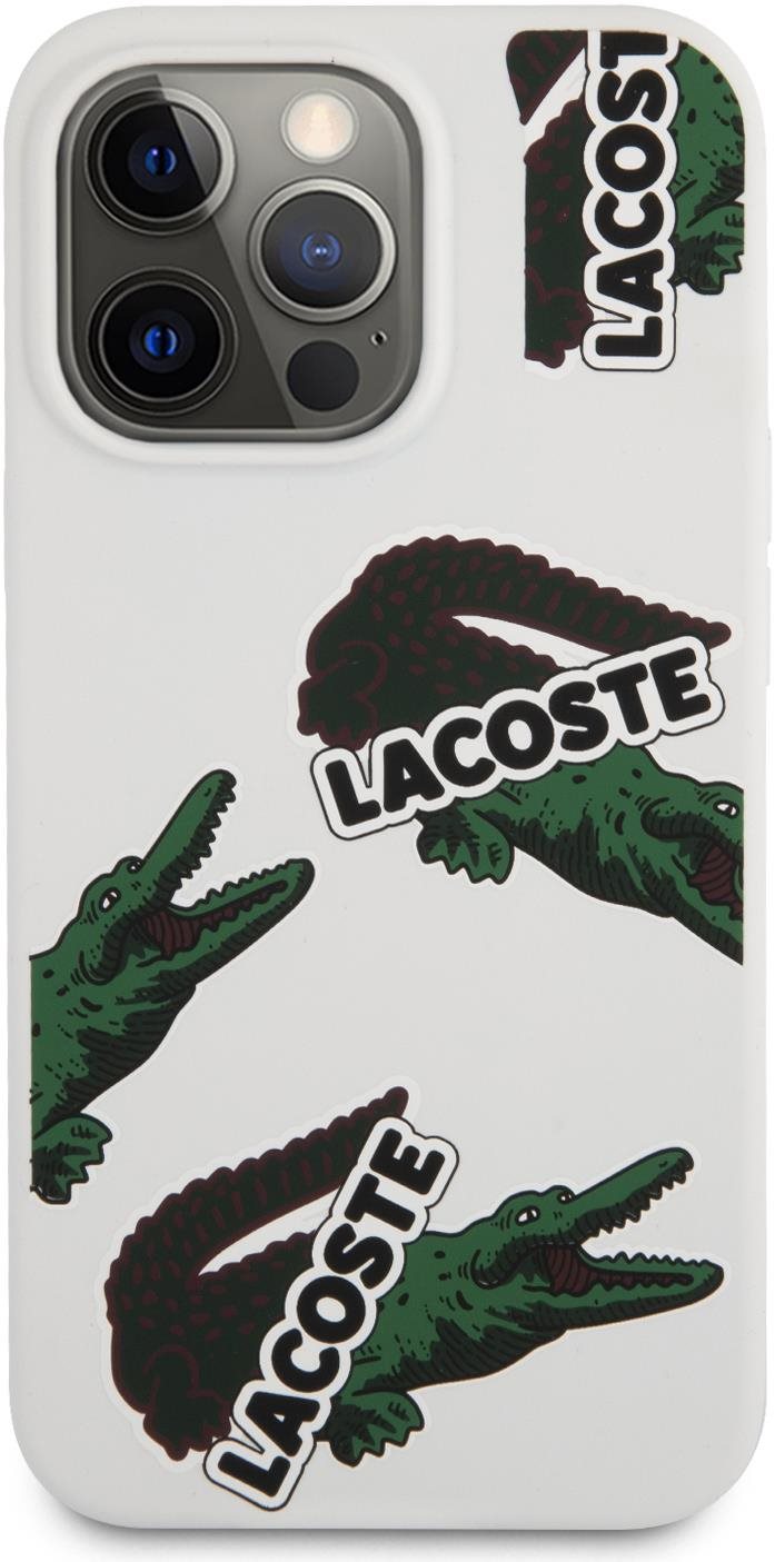 Lacoste Liquid Silicone Allover Pattern Cover pour Apple iPhone 13...