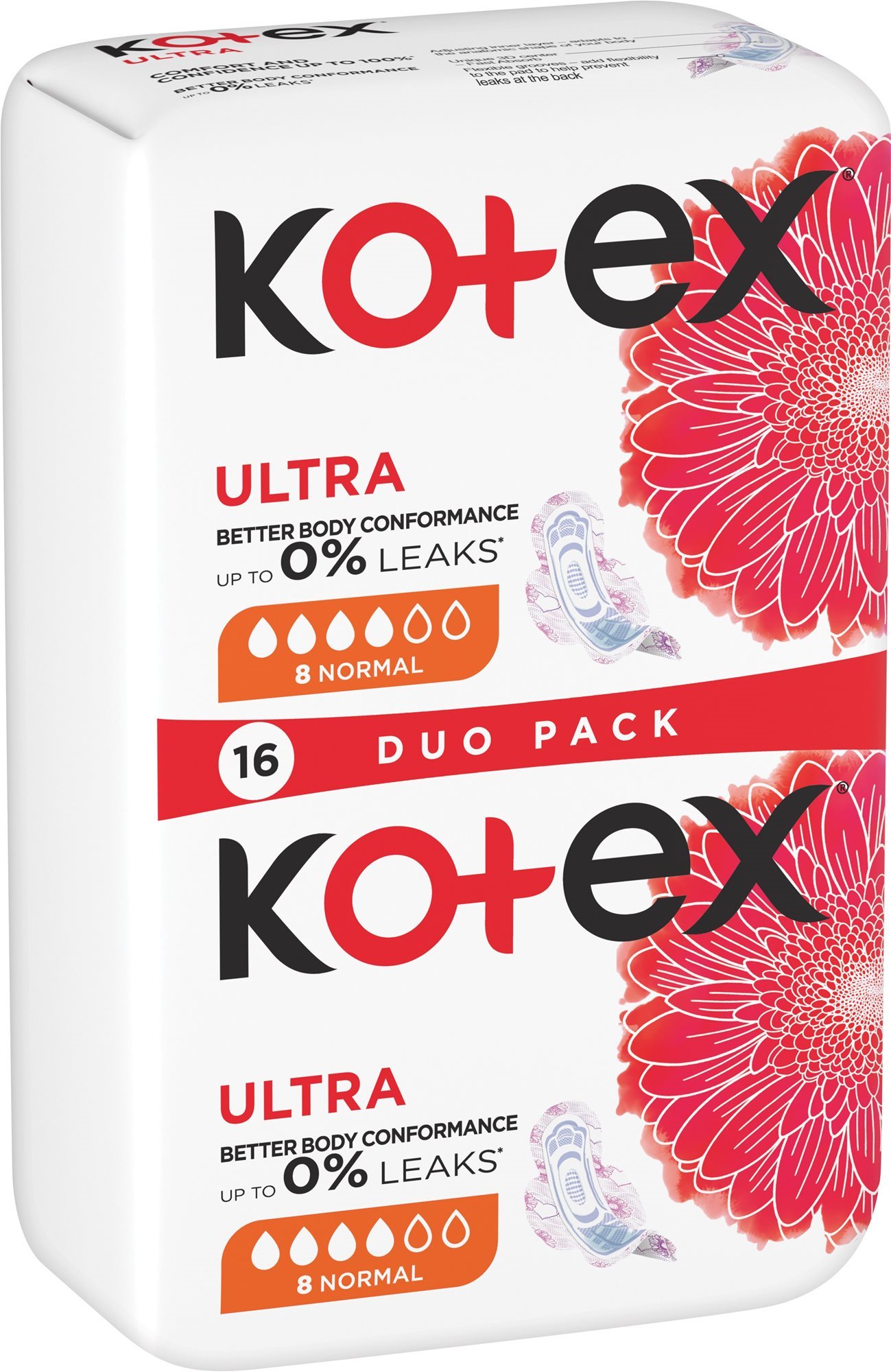 KOTEX Ultra Normal 16 ks Menštruačné vložky
