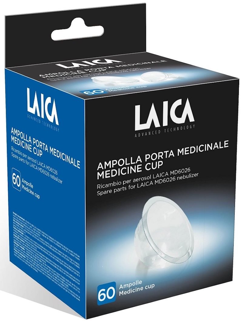 LAICA ANE046 súprava náhradných ampuliek, 60 ks Ampulky