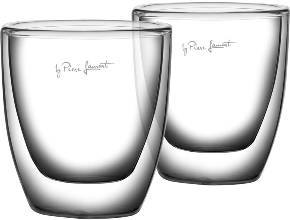Lamart VASO LT9009 2er-Set Espressogläser - 80 ml Glas