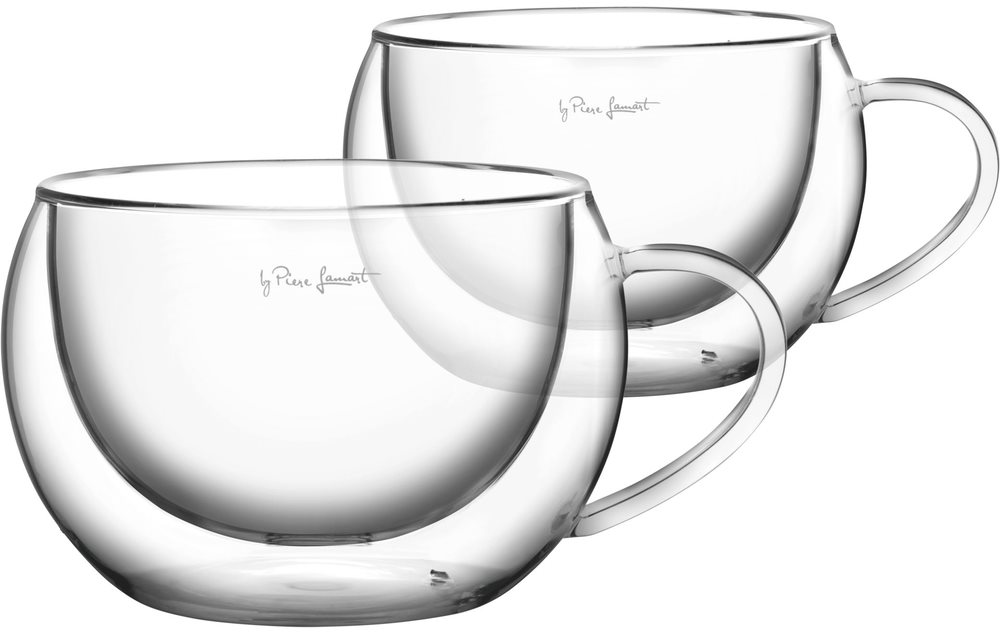 Lamart sada 2 cappuccino pohárov 270 ml VASO  LT9012 Pohár