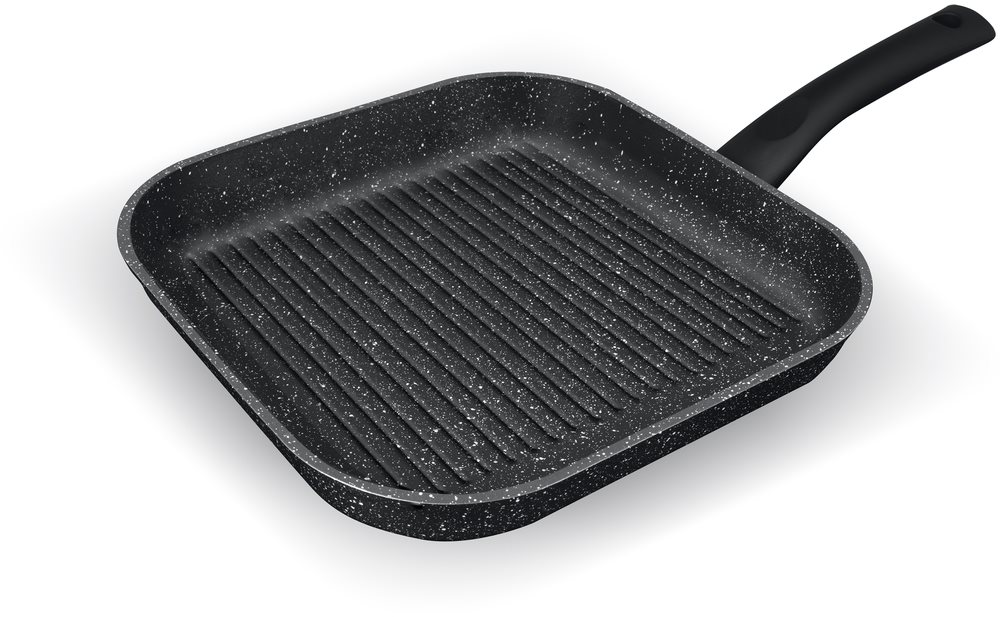 LAMART Grill pan 26x26cm LT1140 ROCK Grid Pan