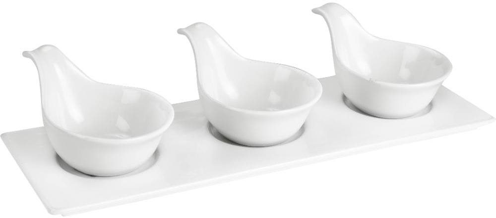 Lamart LT9218 Servierschalen 34 x 12 cm 3 Stück DINE Schüssel-Set