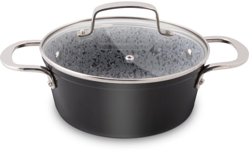Lamart GRANIT LT1253 20 cm-es lábas fedővel Lábas
