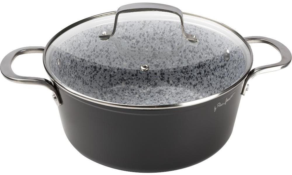 Lamart GRANIT LT1254 + fedő - 24cm Lábas