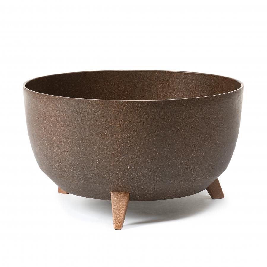 LAMELA ROMA ECO COFFEE O 47 cm, espresso, misa na nožičkách Kvetináč
