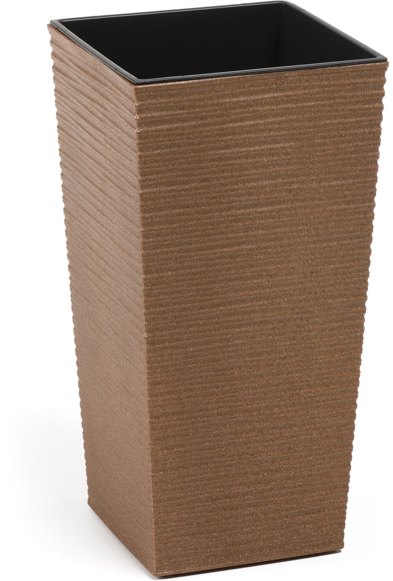 LAMELA, kvetináč FINEZIA ECO DLUTO vrúbok 25 × 25 cm, výška 46,5...