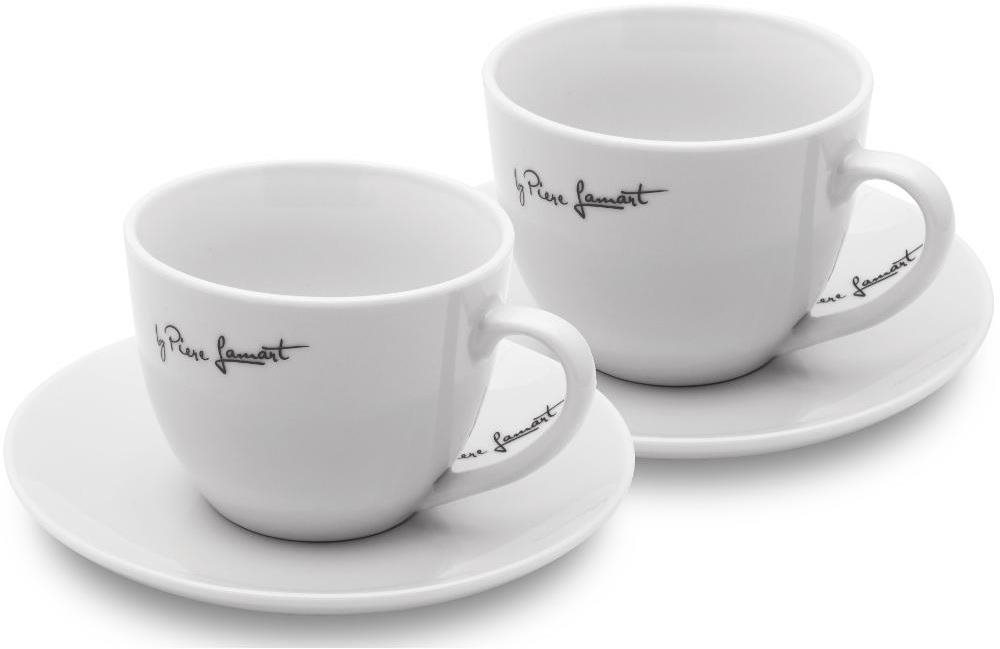 Lamart LT9207 KAFFE Šálka s tanierikom 300 ml 2 ks Súprava šálok