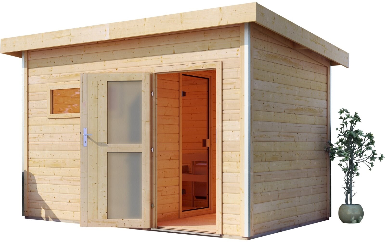 KARIBU SKROLLAN 2 Finská sauna