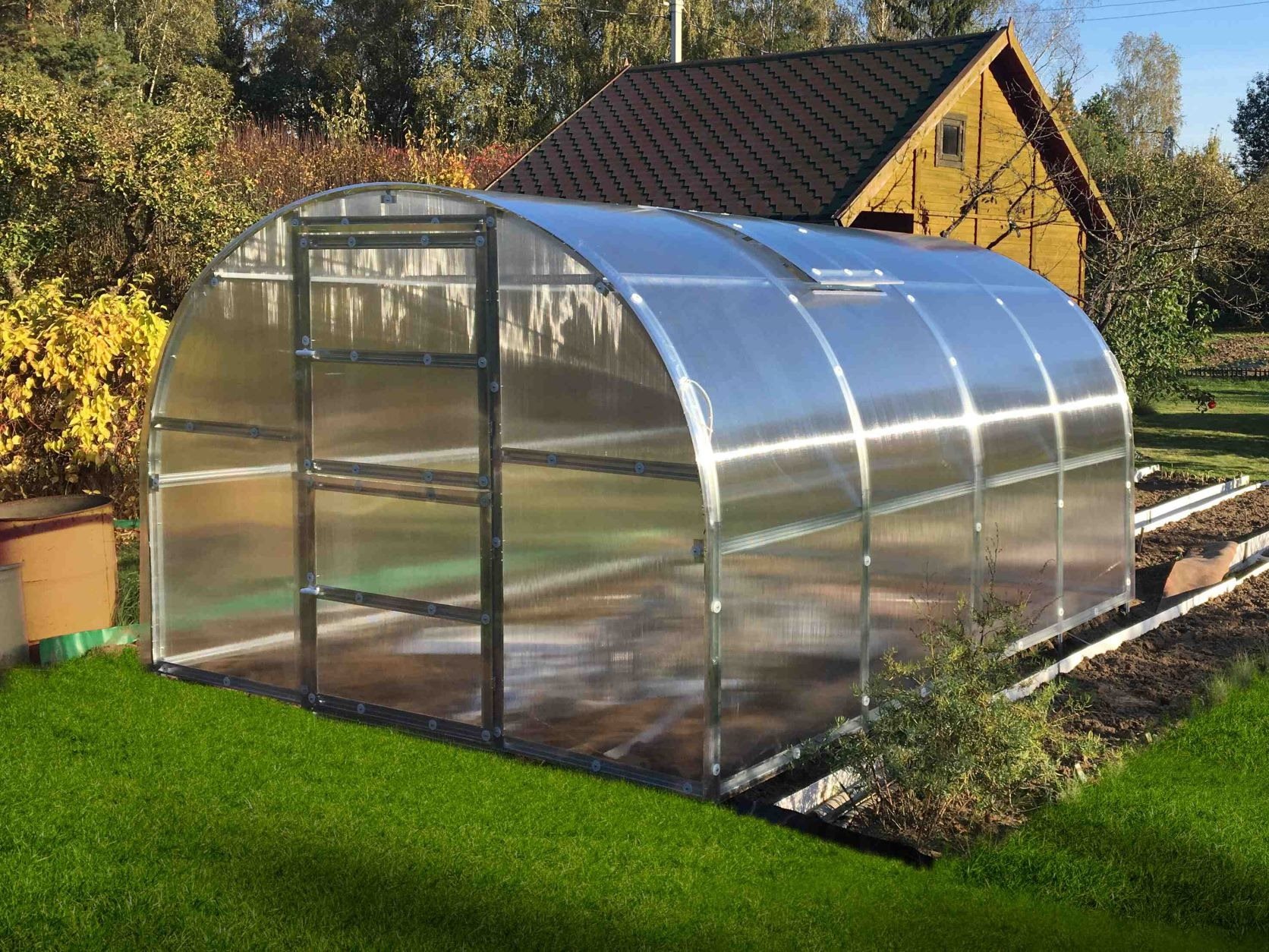 LANITPLAST Skleník TIBERUS, ocel, 800 x 300 x 200cm Skleník