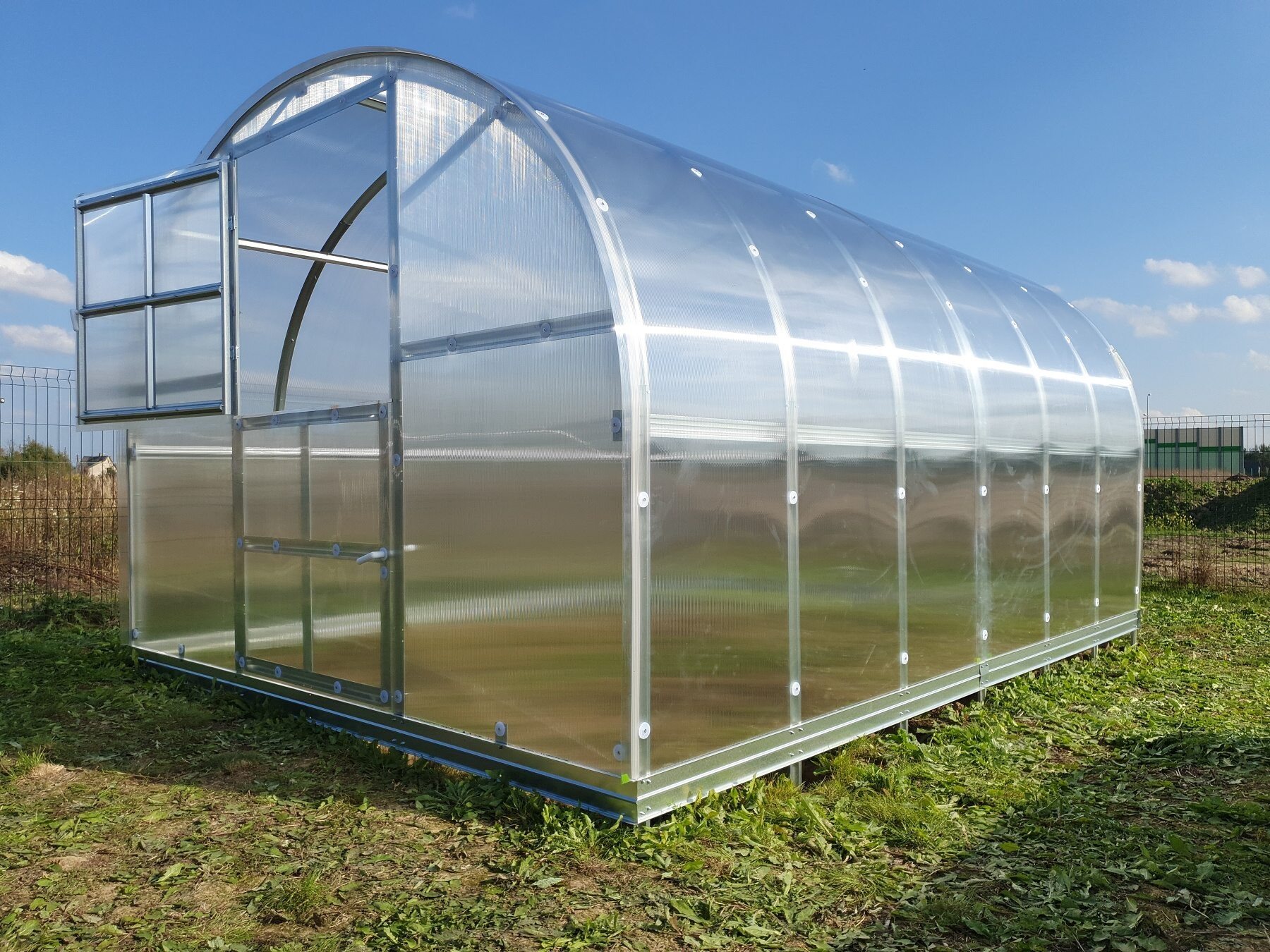 LANITPLAST Skleník LUCIUS, ocel, 800 x 300 x 200cm Skleník