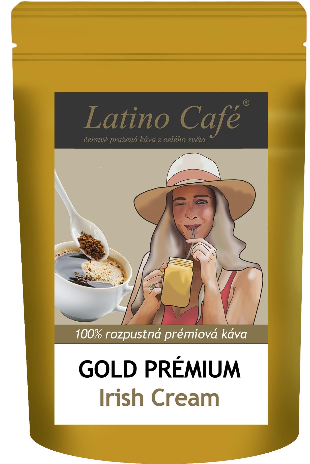 Latino Café Instant Gold Irish Cream, variant Gold instant 1 kg Káva