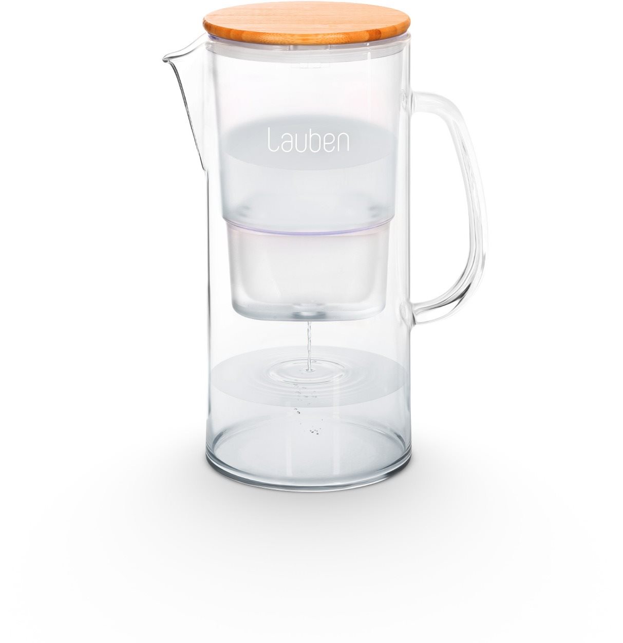 Lauben Glass Water Filter Jug 32GW Vízszűrő kancsó