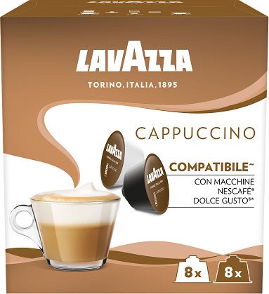 Lavazza DGC Cappuccino 16Stk Kaffeekapseln