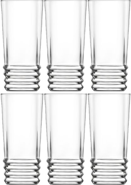 LAV Vizespohár HB 330 ml ELEGAN víztiszta 6 db Pohár