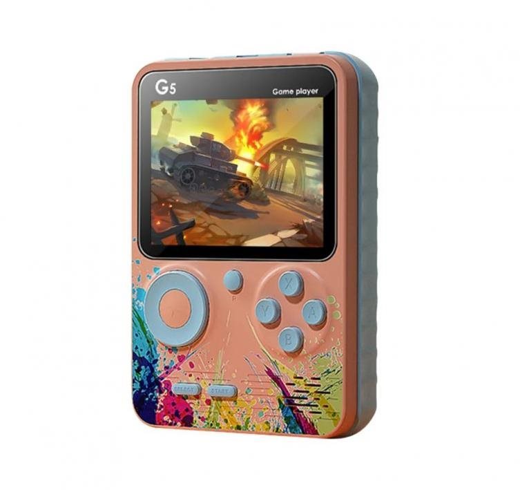 Leventi G5 Retro video, 500 hier, ružová Herná konzola